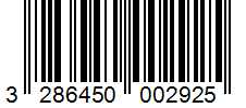 Barcode 3286450002925