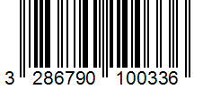 Barcode 3286790100336