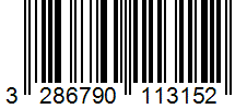 Barcode 3286790113152