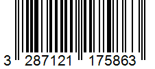 Barcode 3287121175863