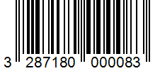 Barcode 3287180000083