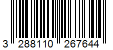 Barcode 3288110267644
