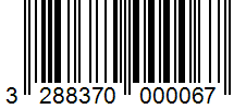 Barcode 3288370000067