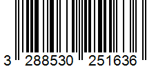 Barcode 3288530251636