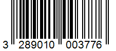 Barcode 3289010003776