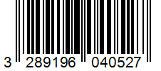 Barcode 3289196040527