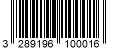 Barcode 3289196100016