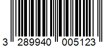 Barcode 3289940005123