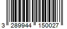 Barcode 3289944150027
