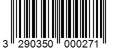 Barcode 3290350000271