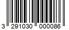 Barcode 3291030000086