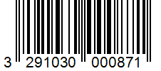 Barcode 3291030000871