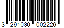 Barcode 3291030002226