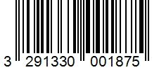 Barcode 3291330001875
