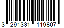Barcode 3291331119807