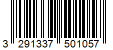 Barcode 3291337501057