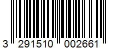 Barcode 3291510002661