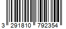 Barcode 3291810792354