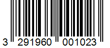 Barcode 3291960001023