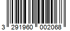Barcode 3291960002068