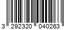 Barcode 3292320040263