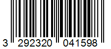 Barcode 3292320041598