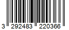 Barcode 3292483220366