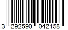 Barcode 3292590042158