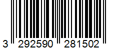 Barcode 3292590281502