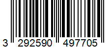 Barcode 3292590497705