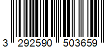Barcode 3292590503659