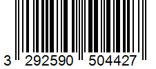 Barcode 3292590504427