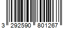 Barcode 3292590801267