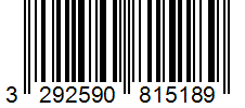 Barcode 3292590815189