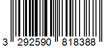 Barcode 3292590818388