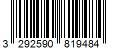 Barcode 3292590819484