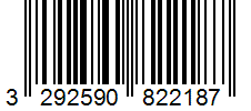 Barcode 3292590822187