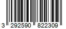 Barcode 3292590822309