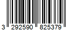 Barcode 3292590825379