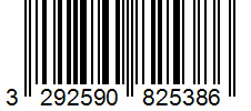 Barcode 3292590825386
