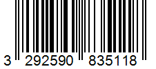Barcode 3292590835118