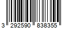 Barcode 3292590838355