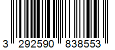 Barcode 3292590838553