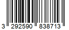 Barcode 3292590838713