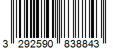 Barcode 3292590838843