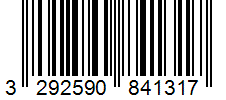 Barcode 3292590841317