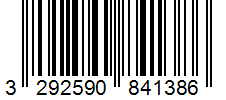 Barcode 3292590841386