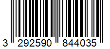 Barcode 3292590844035