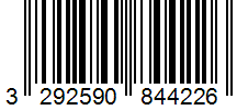 Barcode 3292590844226