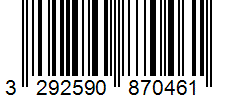 Barcode 3292590870461